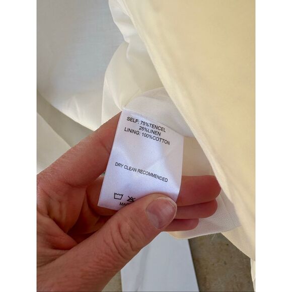NWT PIPPA The Label Marlow Oversized Blazer In White Size Small MSRP $270 - Picture 9 of 9
